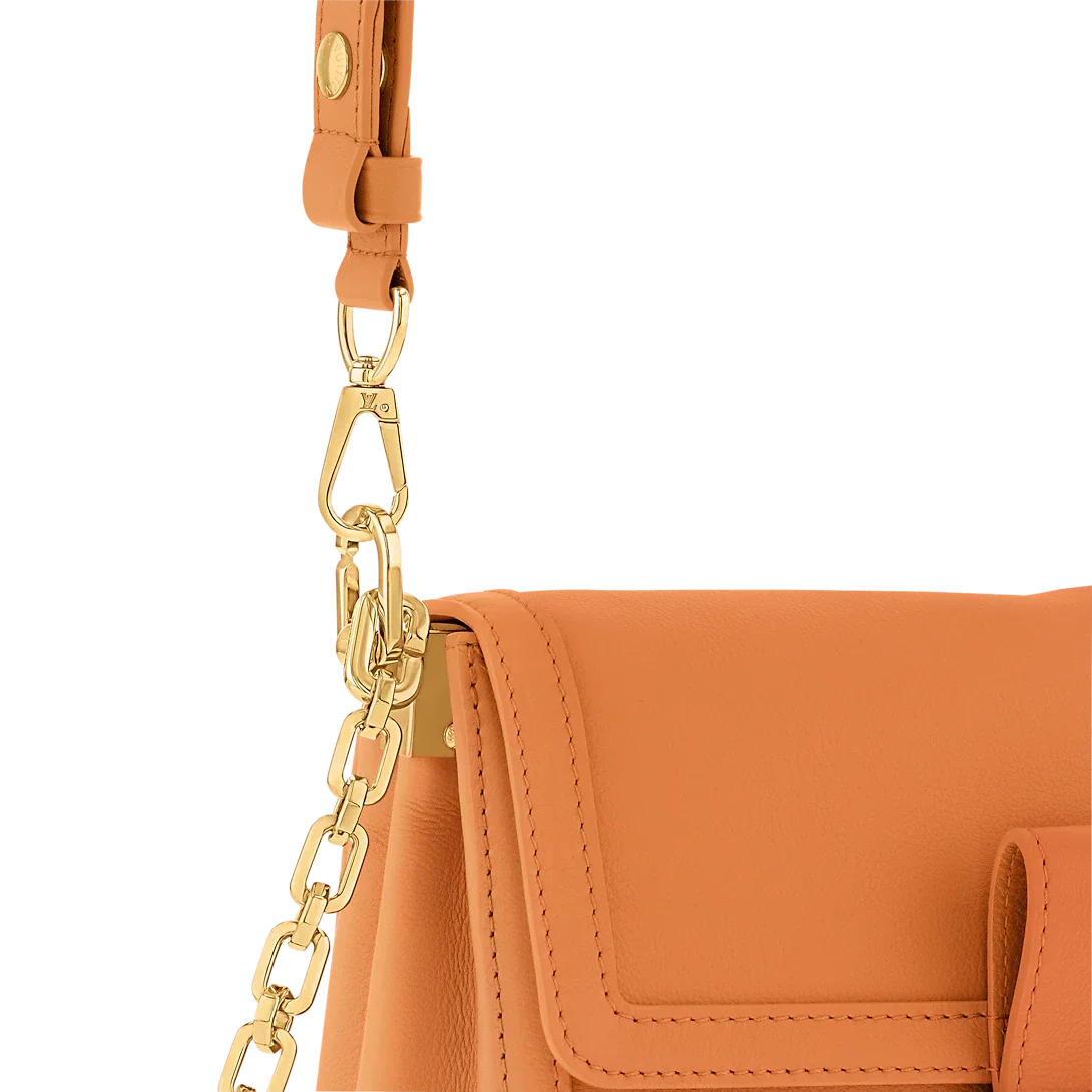 Louis vuitton Dauphine Soft MM apricot